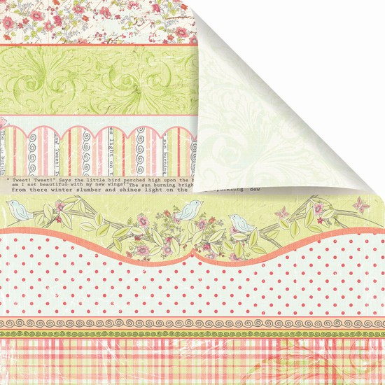 Prima Marketing Inc - Sparkling Spring Patterned Paper Frou Frou