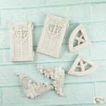 Prima Marketing Inc - Ingvild Bolme Collection - Shabby Chic Treasure - Window Closers 6/Pkg 1" To 1.5"