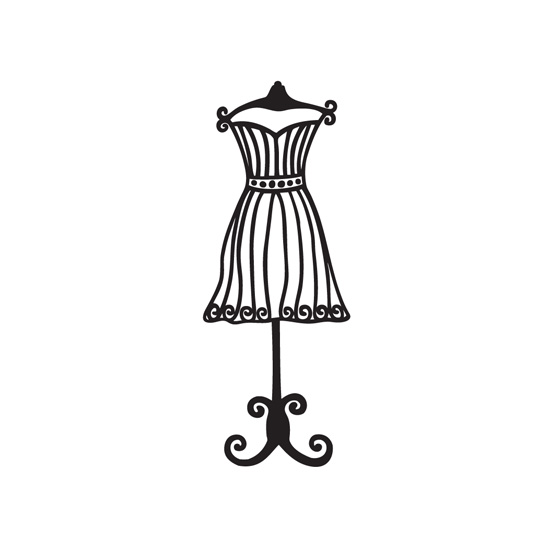 Prima Marketing Inc - Foam Stamps Dress Form