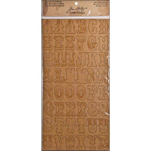 Tim Holtz - Idea-ology - Kraft Resist Chipboard