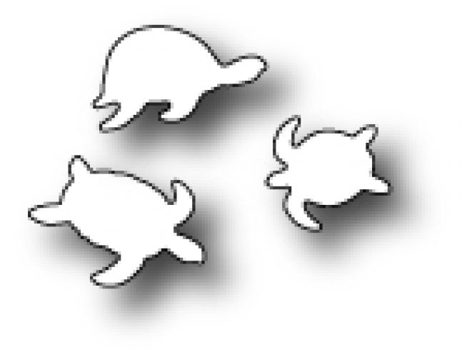 Memory Box Dies - Tiny Turtles craft die