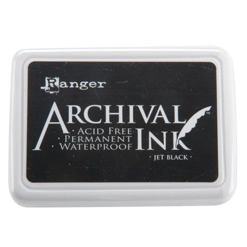 Ranger - Archival Ink - 2-3/4" x 4" - Jet Black