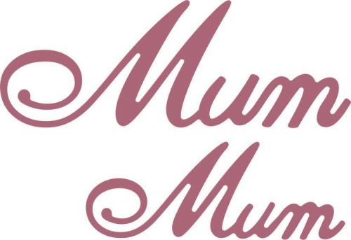 Cheery Lynn Designs Die - Mum (Set of 2)