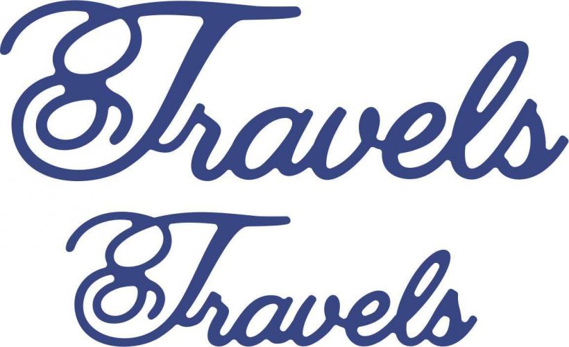 Cheery Lynn Designs Die - Travels (Set of 2)