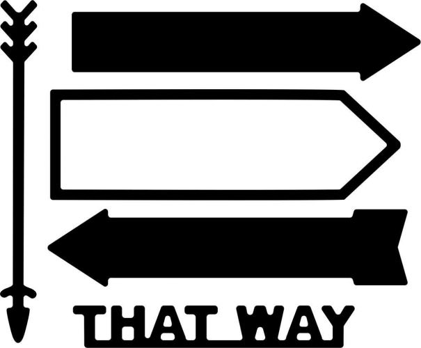 Cheery Lynn Designs Die - Arrows (Set of 5)