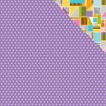 Bella Blvd - Oh My Stars Double-Sided Cardstock 12"X12" - Plum