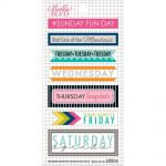 Bella Blvd - Snapshots Cardstock Stickers 3"X5.5" - Bookplate Day