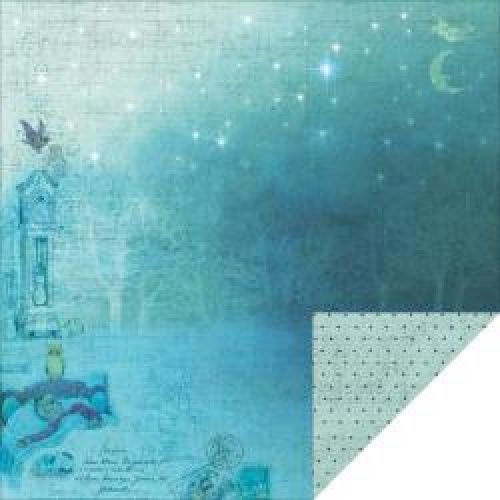 Fabscraps - Little Peeps - Dreams - 12" x 12" Double Sided Patterned Paper