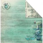 Fabscraps - Country Living - Secret Garden 2 - 12" x 12" Double Sided Patterned Paper