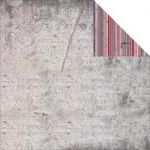 Fabscraps - Industrial Chic - Concrete Chic 2 - 12" x 12" Double Sided Patterned Paper