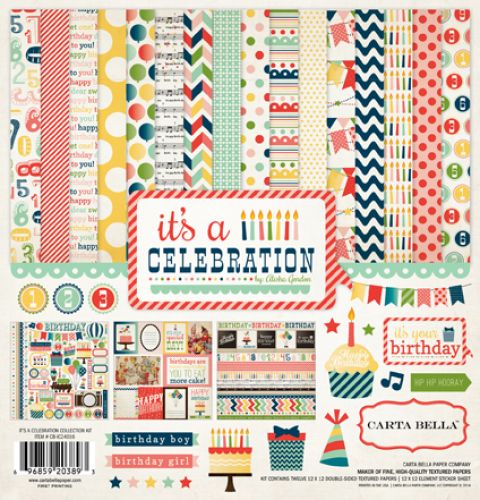 Carta Bella Paper Company - It's a Celebration Collection - Collection Kit
