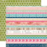 Carta Bella Paper Company - Sew Lovely Collection -12x12" Paper - Border Strips