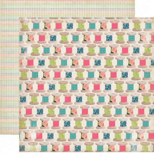 Carta Bella Paper Company - Sew Lovely Collection -12x12" Paper - Spool