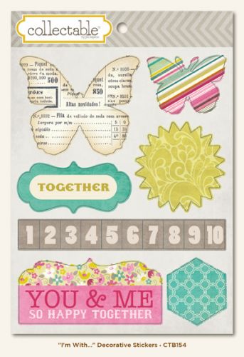 My Minds Eye - Collectable - I'm With… - Decorative Stickers