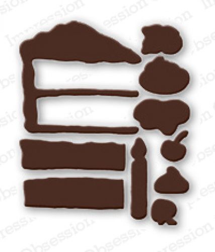 Impression Obsession - Die - Cake Set