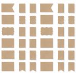 Simple Stories - DIY - Design it Yourself - Kraft Foundations Double-Sided Cards 3"X4" & 4"X6"