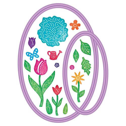 Cheery Lynn Designs Die - Doily Companion Oval