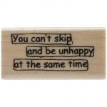 Ranger - Dyan Reaveley's Dylusions Mounted Stamp - Skip Quote