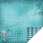 Fabscraps - Wild At Heart - Wild Tunes 1 - 12" x 12" Double Sided Patterned Paper