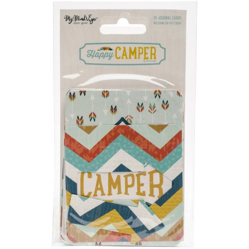 My Minds Eye - Happy Camper - Journaling Cards 24/Pkg