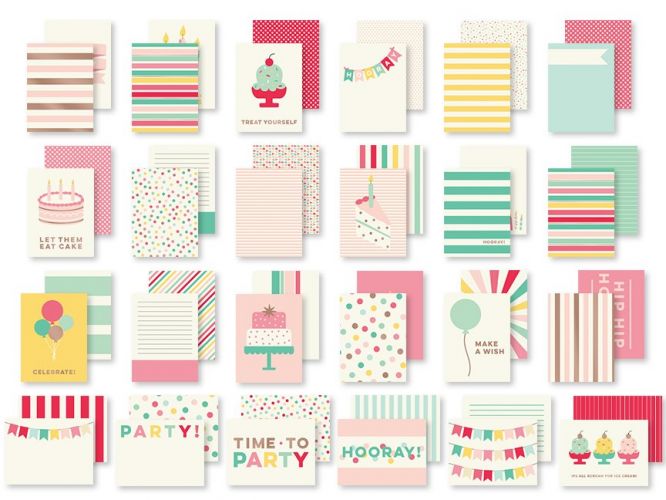 My Mind's Eye - Hooray Journal Cards