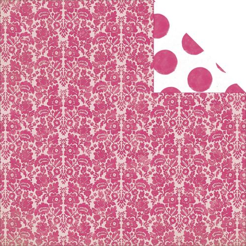 My Mind's Eye - Sherbet Jubilee Collection - You Precious 12 x 12 Double Sided Patterned Paper