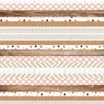 Teresa Collins Designs - Life Emporium Collection - Multi Stripe Paper