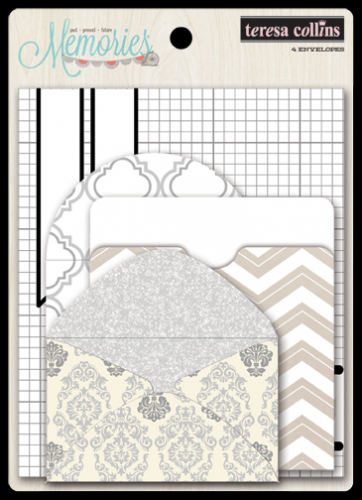 Teresa Collins Designs - Memories - Envelopes