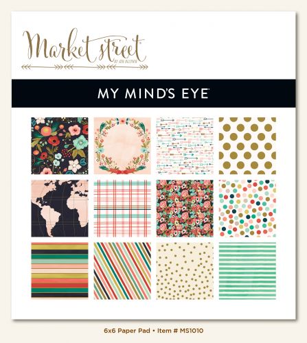 My Mind's Eye - Market Street - Ashbury Heights - 6x6 Paper Pad