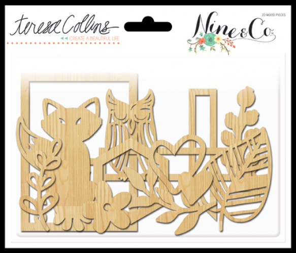 Teresa Collins Designs - Nine & Co. Collection - Die Cuts