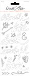 Teresa Collins Designs - Nine & Co. Collection - Vellum Words