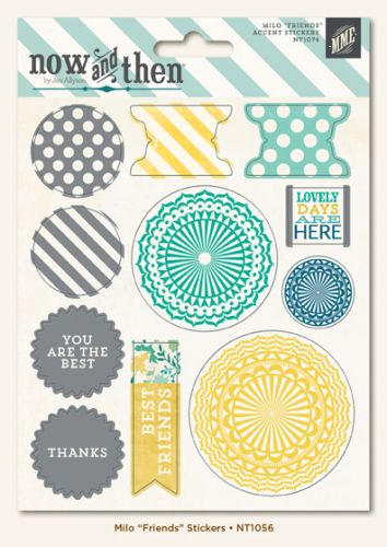 My Mind's Eye - Now and Then - By Jen Allyson - Friends Accent Stickers