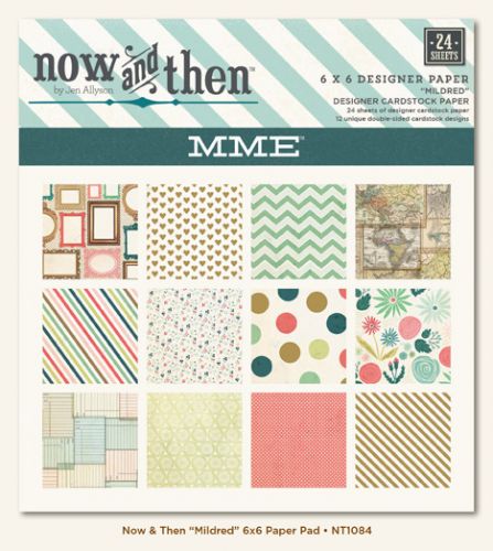 My Mind's Eye - Now and Then - By Jen Allyson - Mildred 6x6 Paper Pad