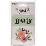 My Minds Eye - On Trend 2 - Journaling Cards 24/Pkg