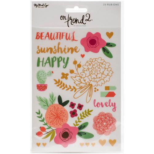 My Minds Eye - On Trend 2 - Rub-Ons 23/Pkg