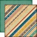 Echo Park Paper Company - Reflections - 12x12" Paper - Reflection Rulers