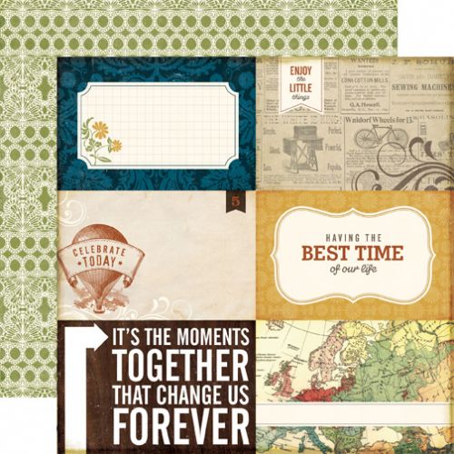 Echo Park Paper Company - Reflections - 12x12" Paper - Little Things