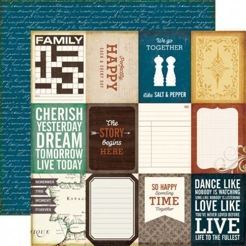 Echo Park Paper Company - Reflections - 12x12" Paper - Remember This Moment