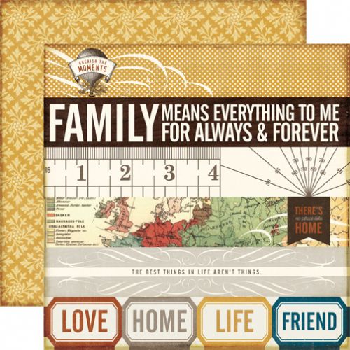 Echo Park Paper Company - Reflections - 12x12" Paper - Always & Forever