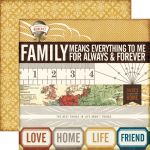 Echo Park Paper Company - Reflections - 12x12" Paper - Always & Forever