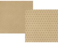 Simple Stories - Say Cheese - Kraft Dots/Stripe - 12x12 Simple Basics