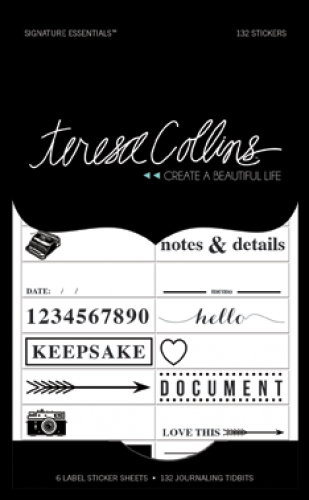 Teresa Collins Designs - Signature Essentials Journaling Tidbits