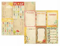 Simple Stories by Memory Works - 100 Days of Summer - 4x6 Vertical Journaling Card Elemements