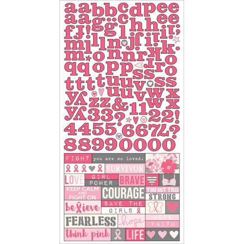 Simple Stories - Hope - Simple Set Cardstock Stickers 6"X12" - Expression