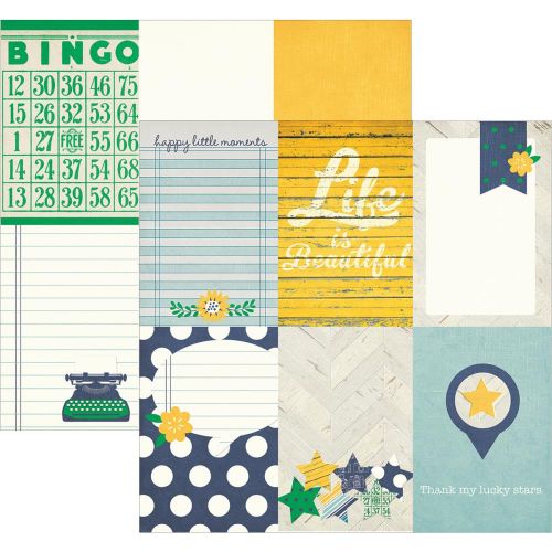 Simple Stories - A Charmed Life Collection - 12 x 12 Paper - 4x6 Vertical Journaling Card Elements