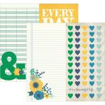 Simple Stories - A Charmed Life Collection - 12 x 12 Paper - 6x12 Page Elements