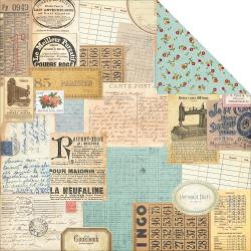 Simple Stories - Legacy - Double-Sided Cardstock 12"X12" - Heirloom