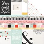 Teresa Collins Designs - Something Wonderful - Cards 12 x 12 Double Sided Patterned Paper