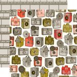 Echo Park Paper Company - Mini Theme - OH' SNAP - Paper - Cameras