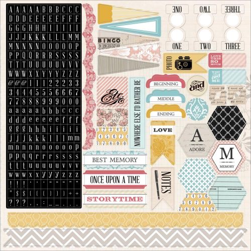 Teresa Collins - Summer Stories - 12" x 12" Stickers